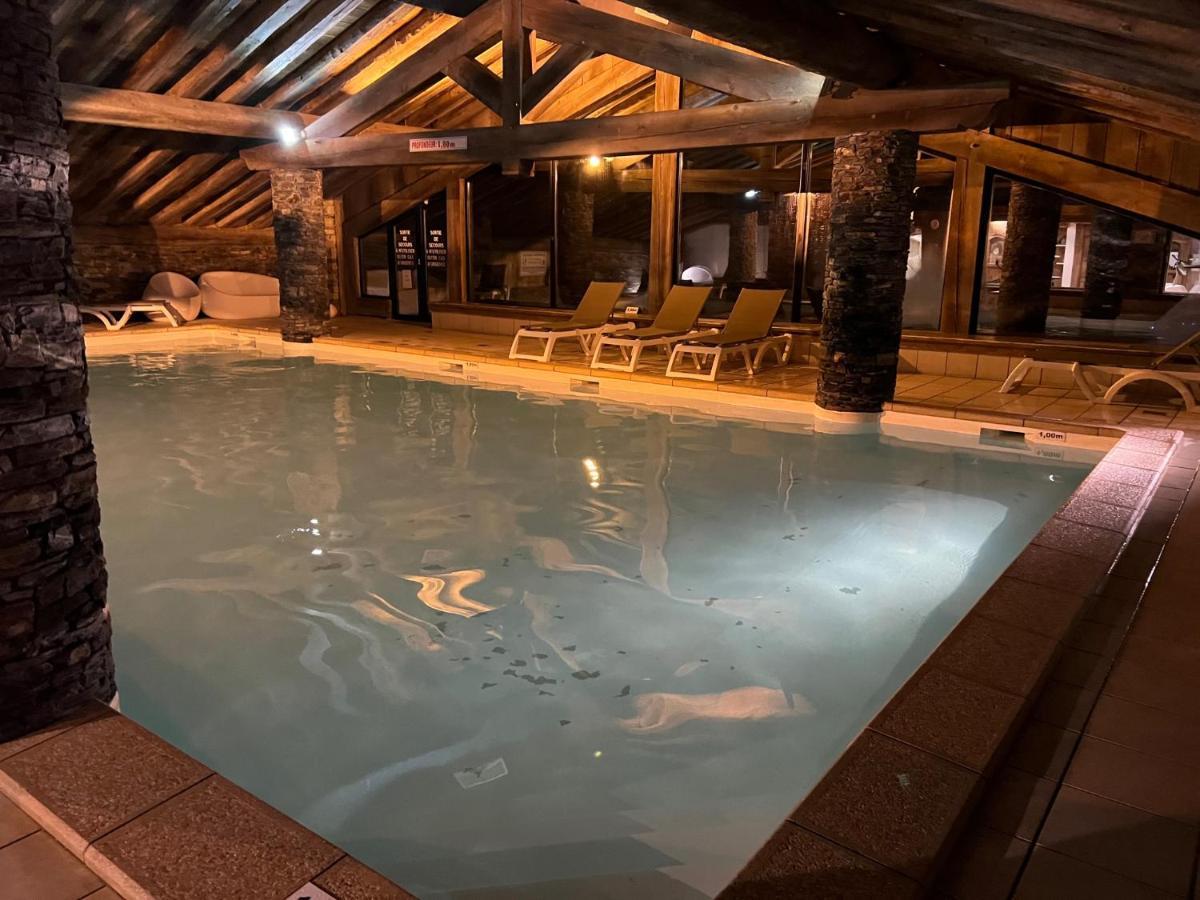 Appartement Ski Aux Pieds Dans Residence Premium Piscine, Sauna Hamam Saint-Martin-de-Belleville Eksteriør bilde